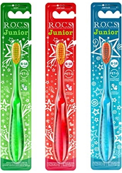 Junior Diş Firçasi Yumuşak/Soft 6-12 Yaş (Kirmizi)