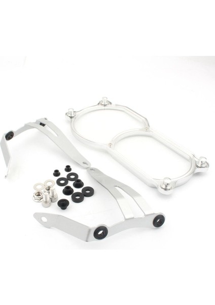 Bmw R1200GS 2014-2020 R1250GS Gümüş Için Far Koruyucu Koruma Kapağı fiyatları