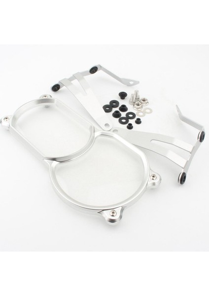 Bmw R1200GS 2014-2020 R1250GS Gümüş Için Far Koruyucu Koruma Kapağı indirimleri