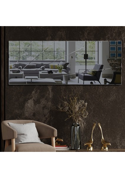 Ayna Füme Ayna Güneş Desen Kanallı 130 x 50 cm modelleri