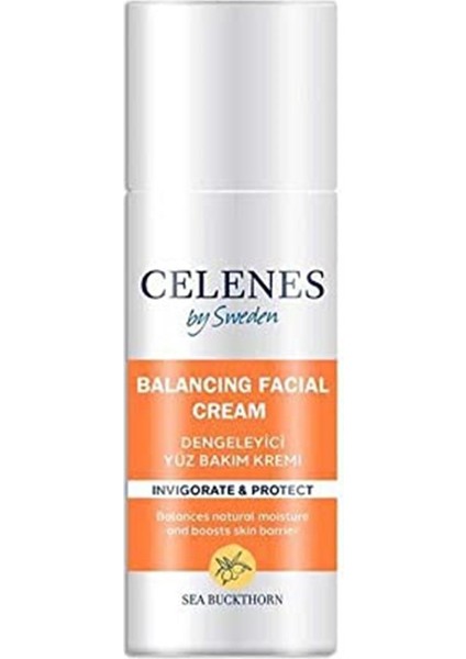 Celenes Sea Buckthorn Dengeleyici Yüz Kremi Yağlı/karma Ciltler