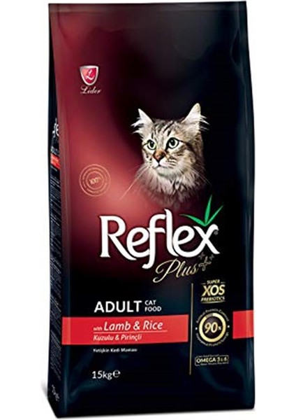 Reflex Plus Kuzulu Kuru Kedi Maması 15 kg