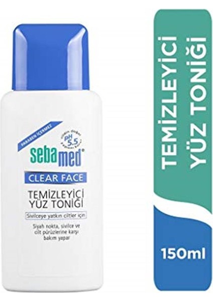 Clear Face ve Yüz Temizleyici Tonik 150 ml 1 Paket (1 x 150 Ml)