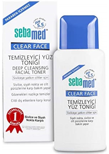 Clear Face ve Yüz Temizleyici Tonik 150 ml 1 Paket (1 x 150 Ml)