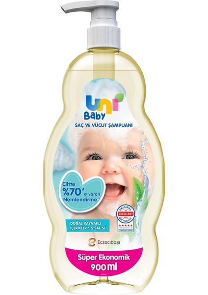 Uni Baby Bebek Şampuanı 900 ml