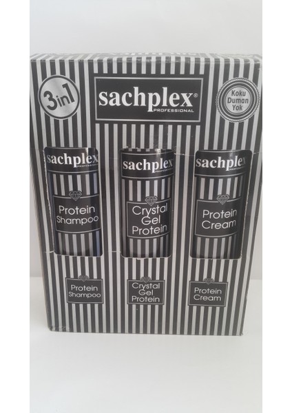 3lü Saç Bak.seti(Protein Şamp. 1000ML.+ Crystal Gel Protein 1000ML.+PROTEİN Krem 1000ML.)