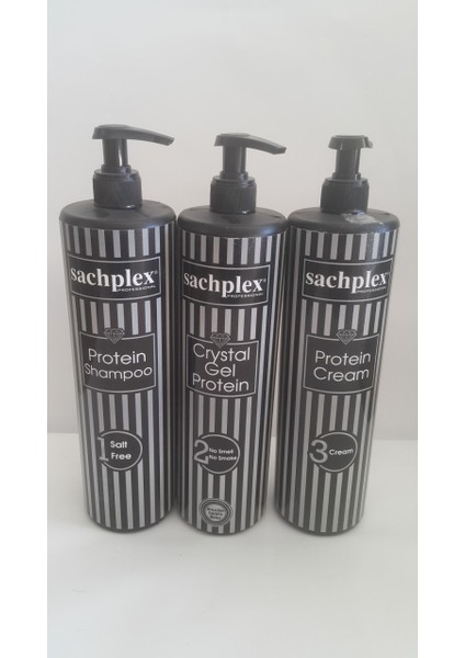 3lü Saç Bak.seti(Protein Şamp. 1000ML.+ Crystal Gel Protein 1000ML.+PROTEİN Krem 1000ML.) fiyatları