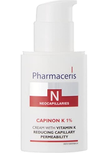 N-3 Capinon K1 (Cilt Gerginliği Ve Tahrişlerini Gideren, Inatçı Kızarıklığı Ve Geniş K modelleri