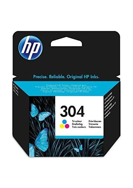 Hp 304 Renkli Mürekkep Kartuş 100 Sayfa (N9K05AE)