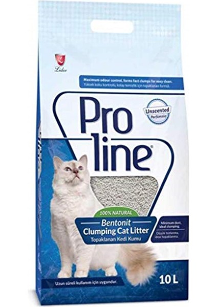 Pro Line Clumping Cat Litter Topaklanan Kedi Kumu 10 kg