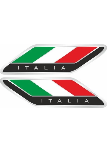 Sevenkardeşler İtalia Şerit Logo Damla Stıcker