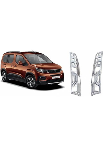 Peugeot Rifter Abs Krom Stop Çerçevesi 2019-