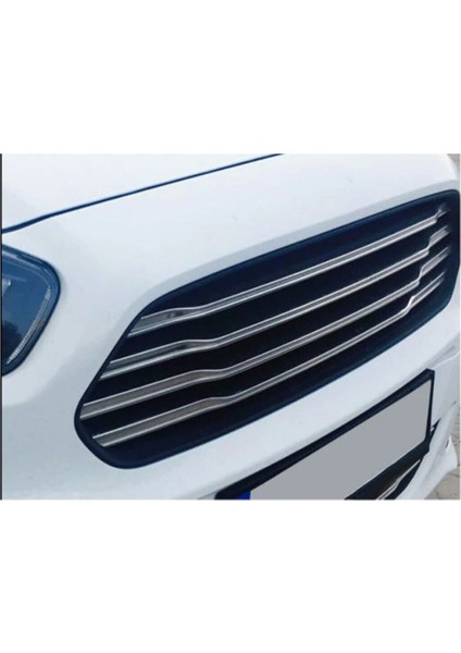 Ford Courier Ön Panjur Krom 6 Parça (Ince Tip) 2014 - 2017 Eski Kasa