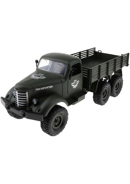 6WD 1/16 Rc Askeri Tırmanma Kamyonu Araç Model Oyuncak W / Kontrol Cihazı | Rc Arabalar (Yeşil) (Yurt Dışından)
