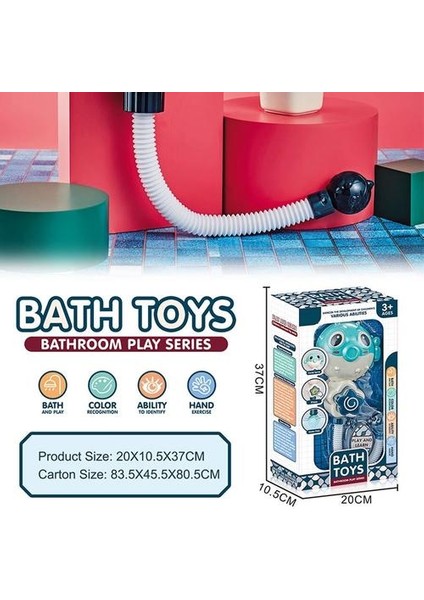 Bebek Banyo Oyuncak Küvet Duşları Banyo Muslukları Suckers Sprey Musluk Banyo Su Yağmurlama Oyuncaklar | (Yurt Dışından) modelleri