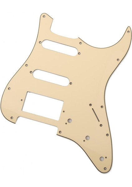 St Elect Gitar Parçaları Için Gitar Pvc Pickguard Ssh Koruyucu Plaka 2ply Işık Sarı(Yurt Dışından) indirimleri