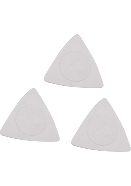 3pcs Plastik Gitar, Gitar Basları Için Spektrumlar Seçer 0.5MM/0.75MM/1MM Beyaz indirimleri
