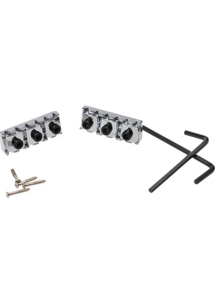 2x Metal Kilitleme Somun Stres Kilidi Stil Elektro Gitar Parçaları ve Aksesuarları Gümüş fiyatları