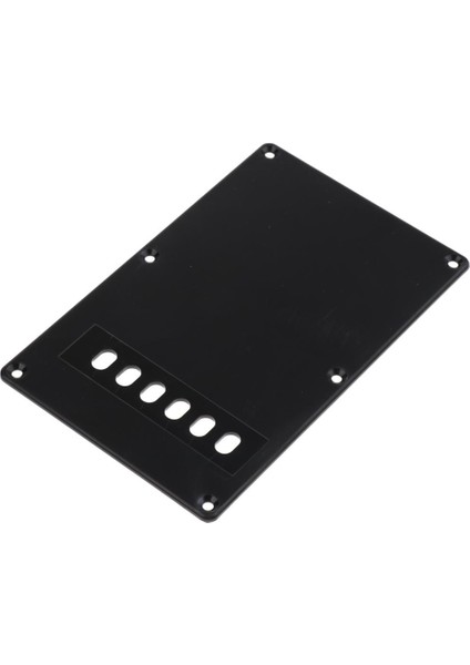 Gitar Tremolo Boşluk Kapağı Arka Plakası Modern Tarzı Elektro Gitar Parçaları Siyah