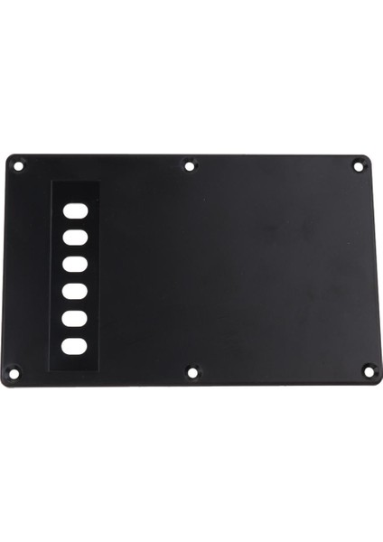 Gitar Tremolo Boşluk Kapağı Arka Plakası Modern Tarzı Elektro Gitar Parçaları Siyah indirimleri