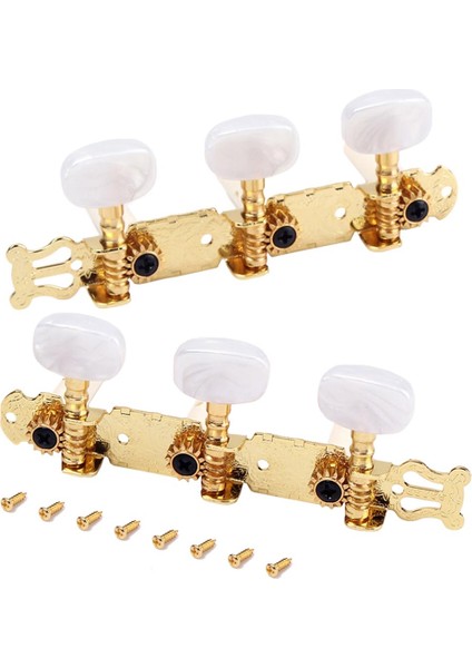 3L3R Gitar String Tuning Pegs Tuner Klasik Gitar Altın Için Makine Başlıkları fırsatları