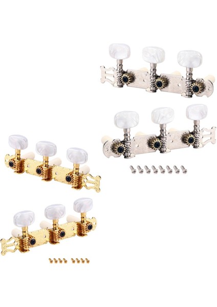 3L3R Gitar String Tuning Pegs Tuner Klasik Gitar Altın Için Makine Başlıkları indirimleri