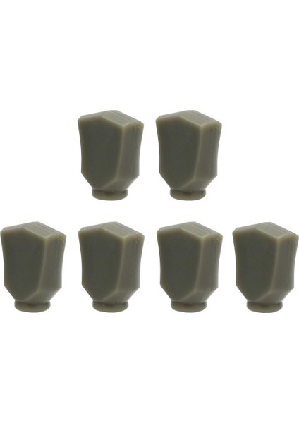 En Iyi 6x Gitar Tuning Pegs Düğüm Kapakları Vidalı Contalar Derin Yeşil fırsatları