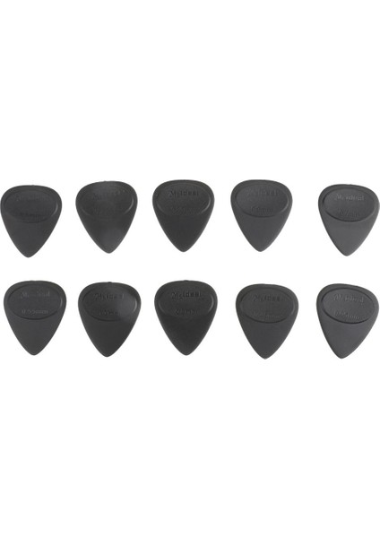 10 Parçalı Karışık Kalınlık Kaymaz Gitar Seçer Ukulele Peltramları - Siyah fiyatları