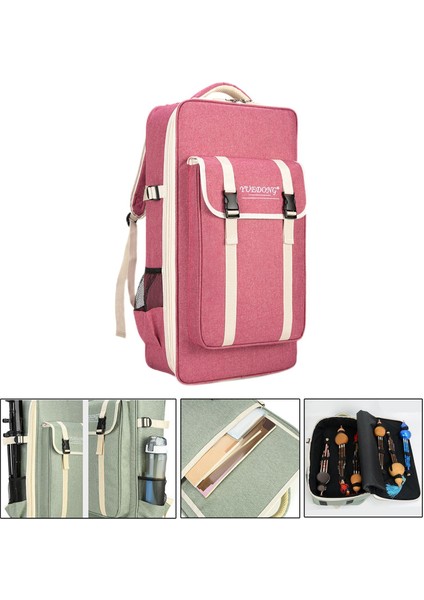 1pcs Kabak Ipek Çantası, Pembe Seyahat Için Çift Shouler Kayışları ile Geniş Fermuar indirimleri