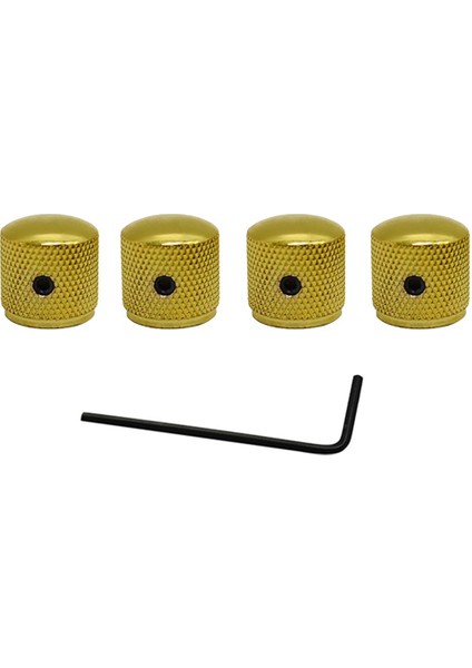 4pcs Düğme Kubbesi Düğmesi Hacim Kontrolü Elektrikli Bas Altın Için Anahtar fiyatları