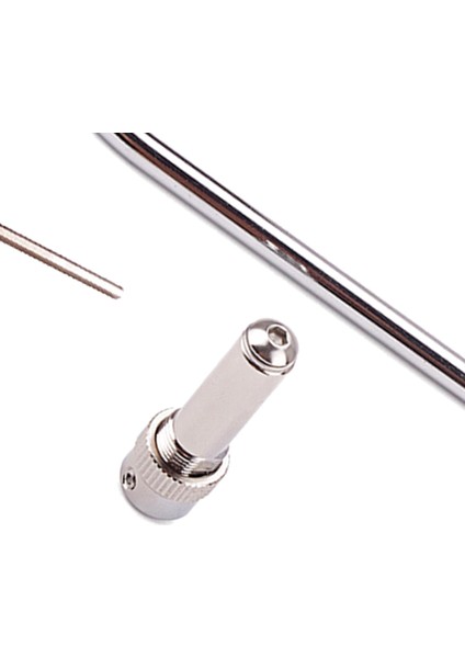 Tremolo Kol Soketi Doğrudan Yerleştirme Elektro Gitar Değiştirme Tremolo Kol Gümüş fırsatları