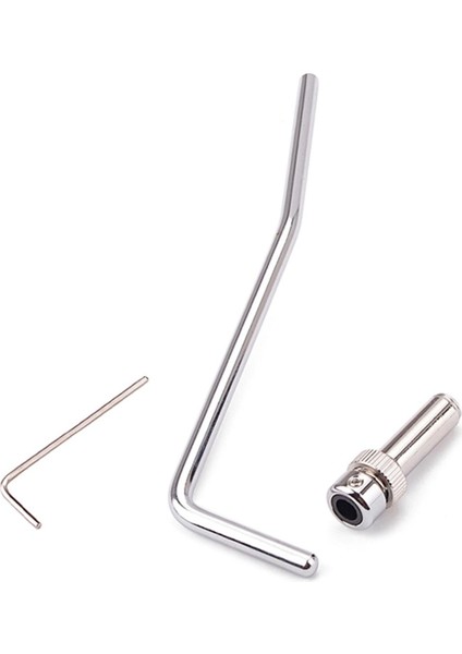 Tremolo Kol Soketi Doğrudan Yerleştirme Elektro Gitar Değiştirme Tremolo Kol Gümüş indirimleri