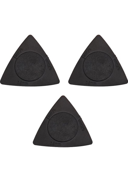 3x Gitar Gitar Bas Parçalar Için Melekler Toplar Aksesuarlar 0.5MM/0.75MM/1MM Siyah