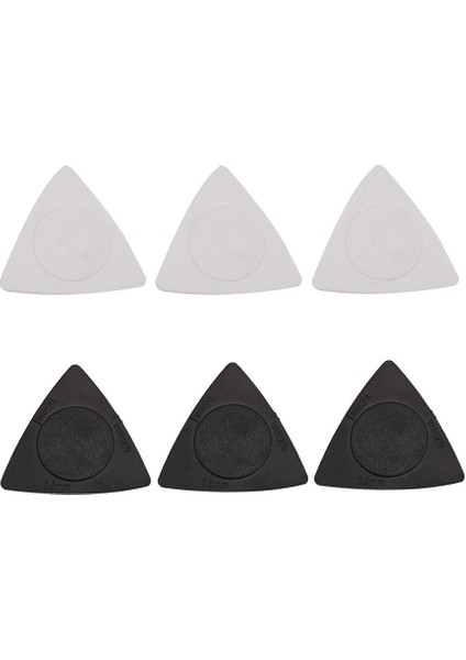 3x Gitar Gitar Bas Parçalar Için Melekler Toplar Aksesuarlar 0.5MM/0.75MM/1MM Siyah modelleri