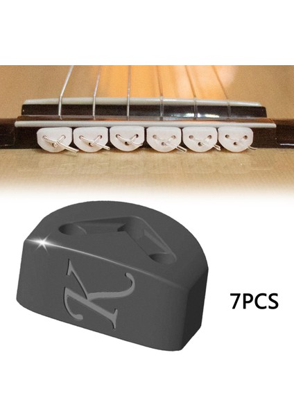 Klasik Gitar Ukulele Aksesuarları Için 7 Adet Gitar Ip Tutucu modelleri