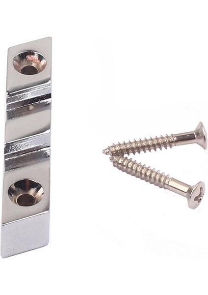 3 String Bass Box Guitar Silindir Kılavuzu Montaj Ağacı Tutucu Krom modelleri