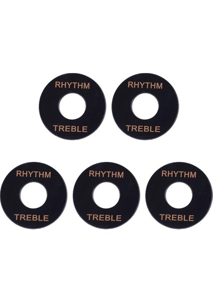 5pcs Ritim Tiz Yüzük Gitar Geçiş Anahtarı Lp Elektro Gitar Siyah fiyatları
