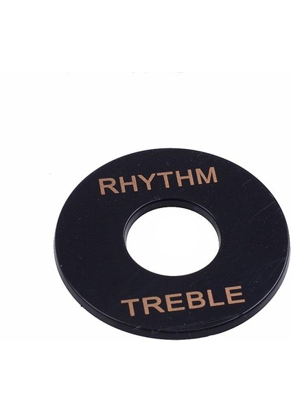 5pcs Ritim Tiz Yüzük Gitar Geçiş Anahtarı Lp Elektro Gitar Siyah fırsatları