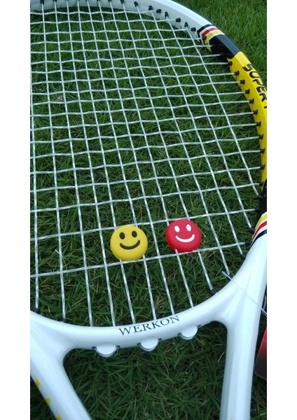 Hit Dükkan Tenis Raketi Silikon Darbe Emici Titreşim Önleyici Kırmızı