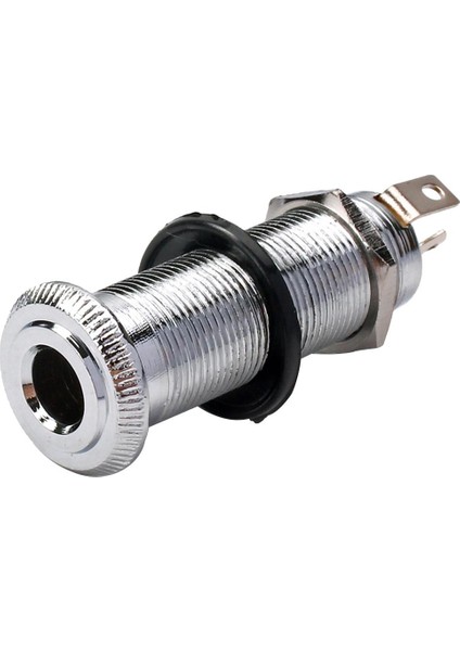 1/4 '' Mono Gitar Pikap Silindiri Endpin Jak Soketi Renk 45MM Nikel