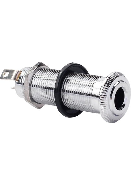 1/4 '' Mono Gitar Pikap Silindiri Endpin Jak Soketi Renk 45MM Nikel indirimleri