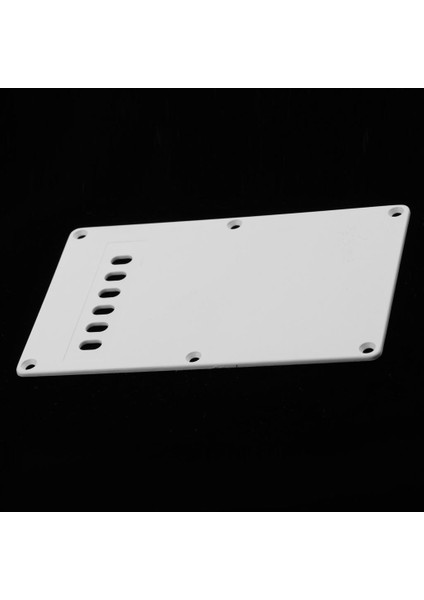 6 Delikli Gitar Tremolo Boşluk Kapağı Ocaster Gitar Beyaz Için Arka Plaka fırsatları