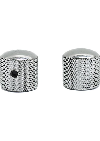 4pcs/set Metal Kubbe Tunning Düğmesi Hacim Kontrol Düğmeleri Bas Gümüş indirimleri