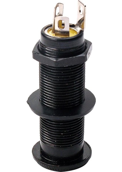 Gitar Bas Aksesuarı Siyah 6.35MM Gitar Endpin Fişi fırsatları