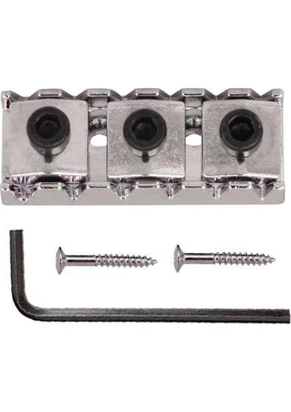 Kilitleme Somun 42MM Dize Kilidi 6 String Elektro Gitar Tremolo Köprüsü Krom indirimleri