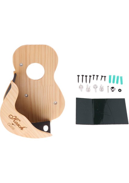 Ahşap Ukulele Duvar Montajı Stand Gitar Rafı Tutucu Sopa ve Montaj Sol fiyatları