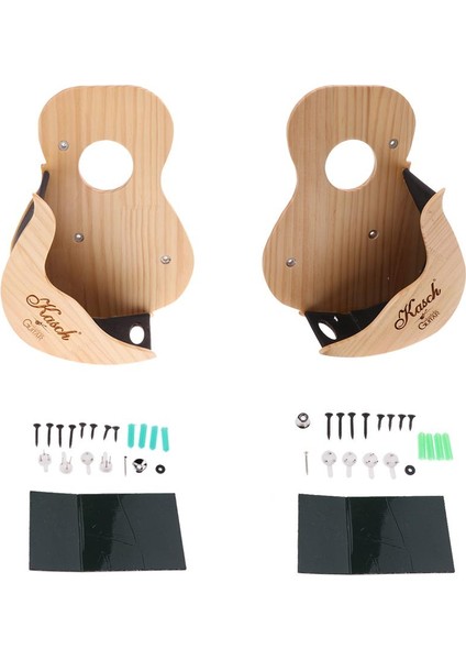 Ahşap Ukulele Duvar Montajı Stand Gitar Rafı Tutucu Sopa ve Montaj Sol fırsatları