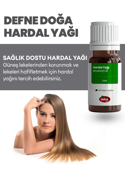 Defne Doğa Hardal Yağı 20 ml