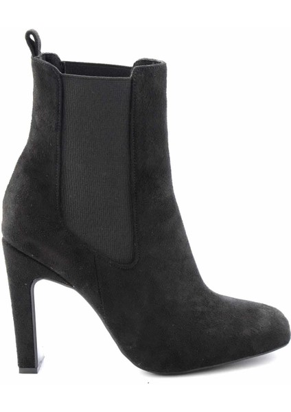 Siyah Süet Kadın Bot & Bootie K02221500202 fiyatları