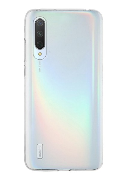 CaseWorld Xiaomi Mi 9 Lite Kapak 1mm Şeffaf Silikon Kılıf